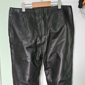 Danier leather, lamb leather pants